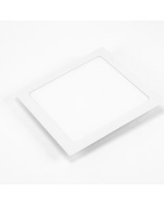 Panel led cuadrado empotrable 18w 6.5k wh