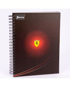 Cuaderno Norma espiral grande 5 materias 160h Ferrari Surtido por estilo