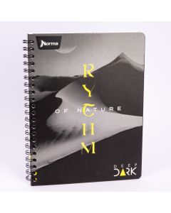 Cuaderno Norma espiral grande 100h amer dark Surtido por estilo