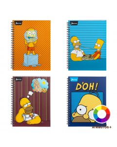 Cuaderno espiral Los Simpson