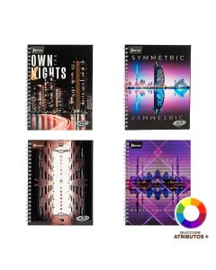 Cuaderno espiral diseño funcional