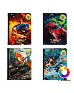 Cuaderno cosido diseño moderno