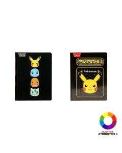 Cuaderno cosido diseño Pokémon