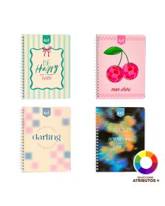 Cuaderno espiral modelo Kiut 10