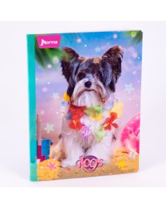 Cuaderno Norma cosido grande 100h college dogs Surtido por estilo