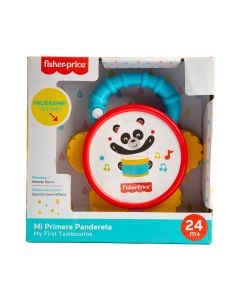 Juguete plástico mi primera pandereta panda +24m
