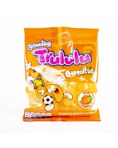Gomita Trululu casquitos naranja 90g