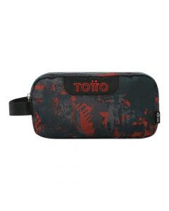 Cartuchera negra resistente y compacta