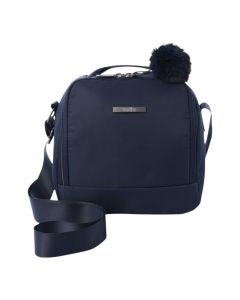 Lonchera azul resistente