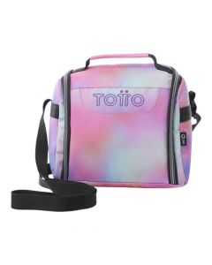 Lonchera Totto poliéster rosada