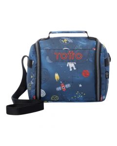 Lonchera Totto azul ligera