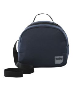 Lonchera azul ligera y compacta