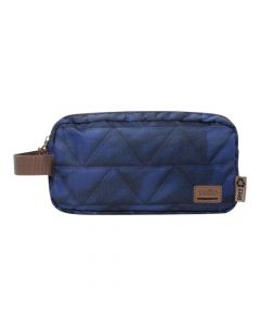 Cartuchera Totto azul compacta