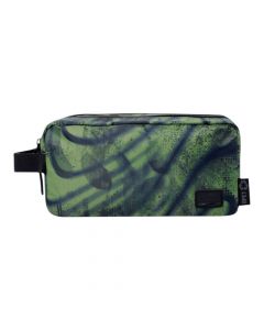 Cartuchera verde compacta y ligera