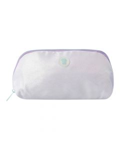 Cartuchera blanca compacta y ligera