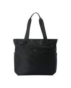 Bolso negro amplio y ligero