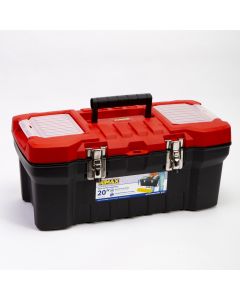 Caja herramientas plástica cierre metalico 20pulg 