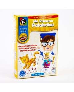 Juego mesa mis primeras palabritas +4a