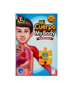 Juego didáctico mi cuerpo 63pzas +4a