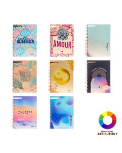 Cuaderno 150 hojas espiral