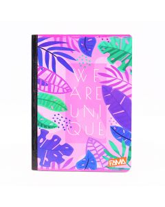 Cuaderno Marfil cosido grande 50h