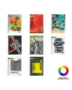 Cuaderno 150 hojas espiral
