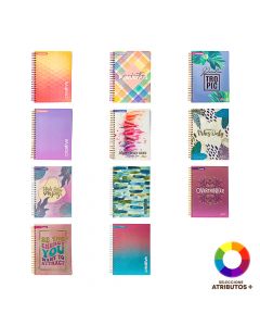 Cuaderno Marfil 200 hojas rayadas