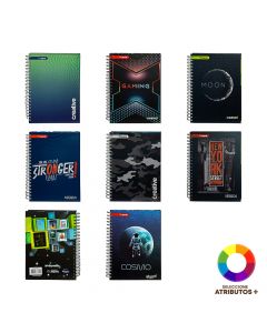 Cuaderno Marfil 200 hojas espiral