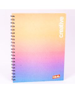 Cuaderno grande Fama 80h espiral Surtido por estilo