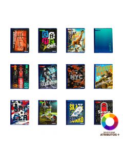 Cuaderno Marfil 100 hojas rayadas