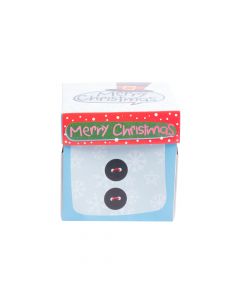 Caja cartón sorpresa navidad