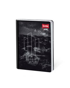 Cuaderno cosido 100h td in black