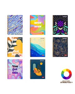 Cuaderno espiral diseño In Colors