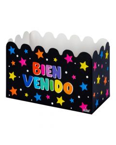 Caja ancheta negra cartón