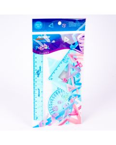 Juego geometría Artesco pastel 20cm