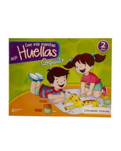 Libro educativo coquito con manitas colores