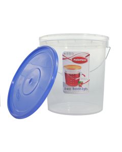 BALDE PLASTICO 2 GAL C/TAPA