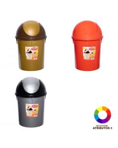 Basurero plástico vaivén 18.3L