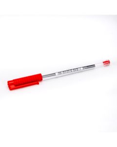 Lapicero fino Faber Castell 062 redondo rojo 12und