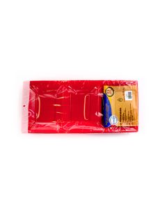 BANDEJA RECTANG 3D ROJA 3UND