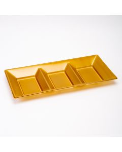 Bandeja plástica rectangular 