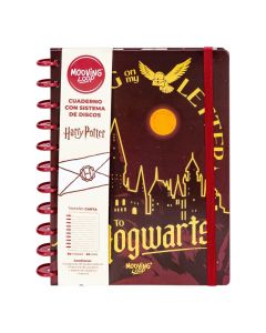 Cuaderno Harry Potter carta