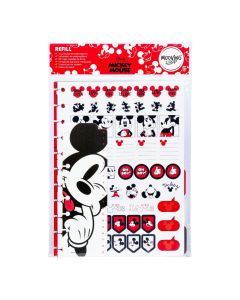 Hojas rayadas Mickey Mouse
