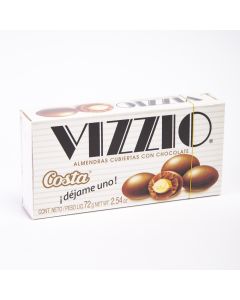 Estuche chocolate Vizzio almendra 72g