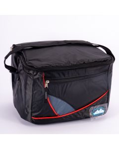 Lonchera doble divisiones con franja