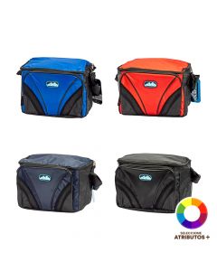 Lonchera doble división resistente