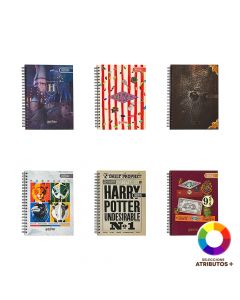 Cuaderno Harry Potter tapa dura
