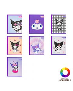 Cuaderno Kuromi grande cosido