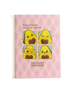 Cuaderno td agua cute 80 hjs