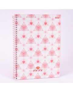Cuaderno rosa rose 80h resorte Surtido por estilo